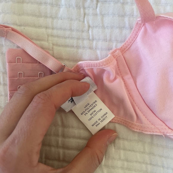 Princess Polly satiny and silky Charmed Bralette in Pink - Picture 5 of 5